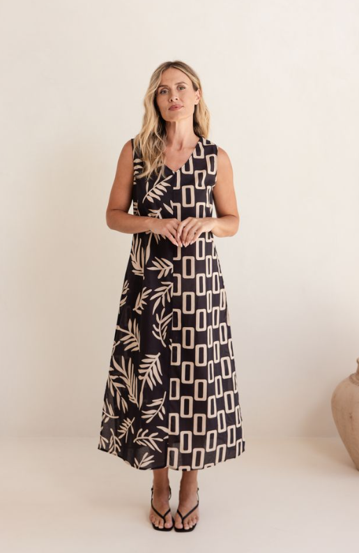 Spliced Maxi With Side Splits (SS528)