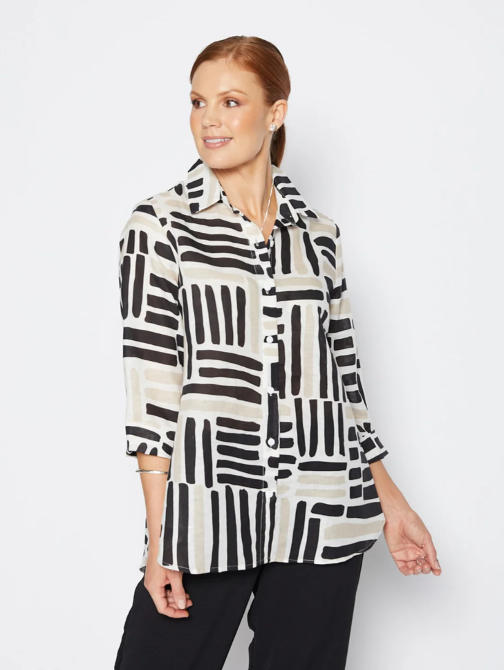 3/4 Linen Shirt (REGIS)