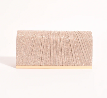 Linnie Pleat Fold Over Clutch (AVD1761)