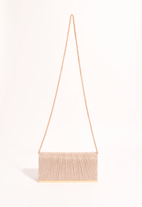 Linnie Pleat Fold Over Clutch (AVD1761)