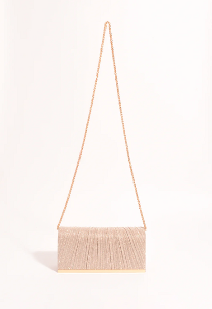 Linnie Pleat Fold Over Clutch (AVD1761)