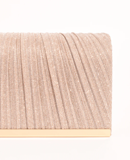Linnie Pleat Fold Over Clutch (AVD1761)