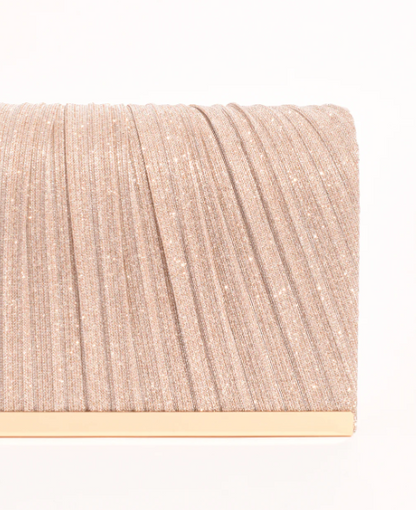 Linnie Pleat Fold Over Clutch (AVD1761)