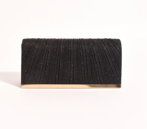 Linnie Pleat Fold Over Clutch (AVD1761)