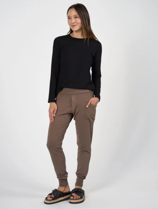 Gaga Bamboo Cuffed Sweat Pant (19NB031)