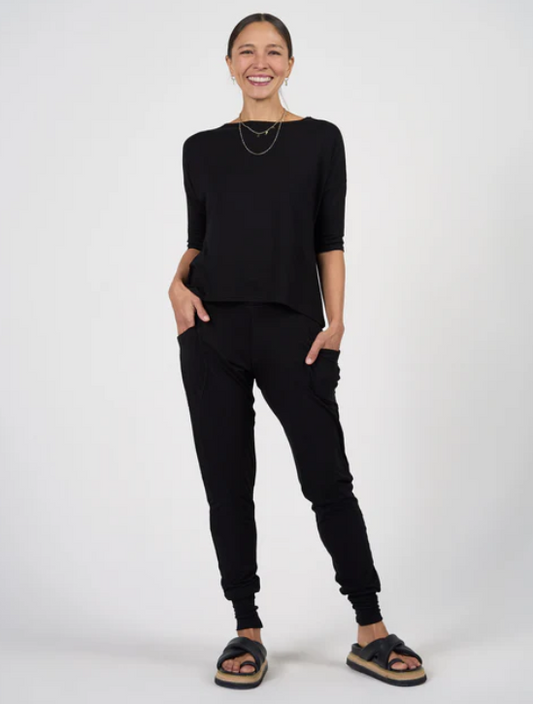 Gaga Bamboo Cuffed Sweat Pant (19NB031)
