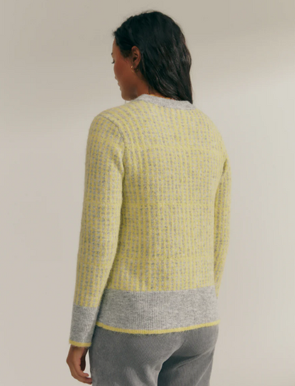 Fancy Knit Round Neck Sweater (125965)