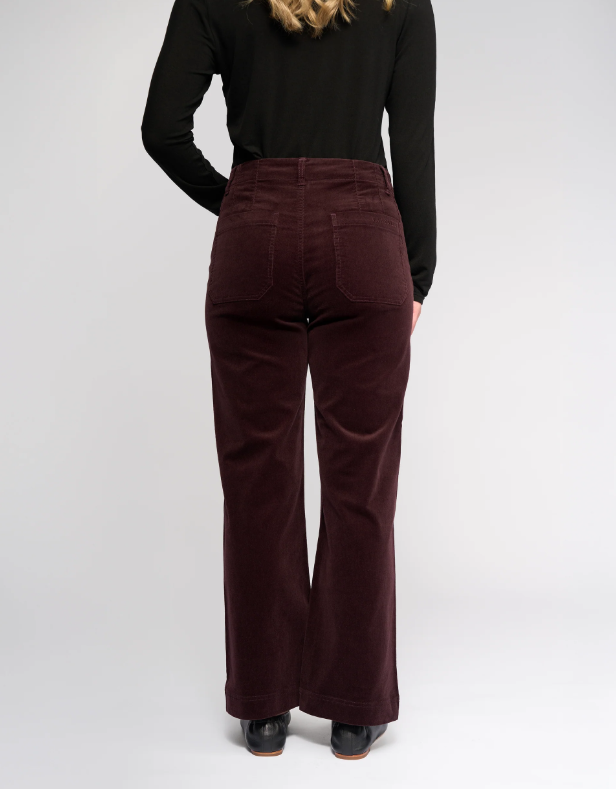 Straight Leg Ankle Cord Pant (5995AM)