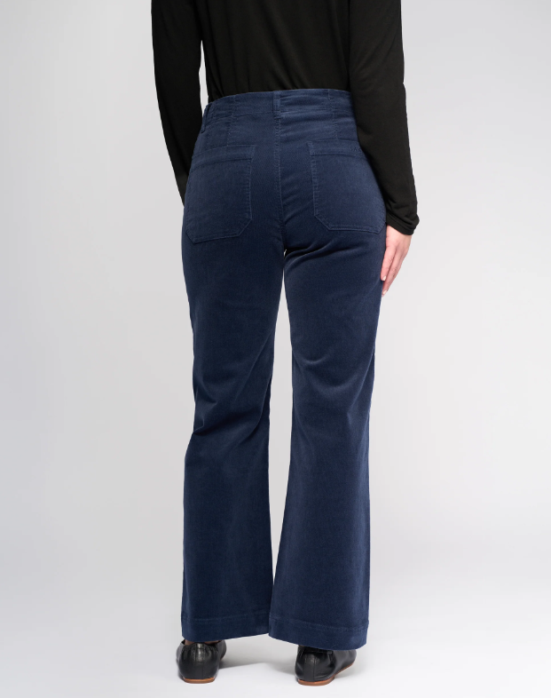 Straight Leg Ankle Cord Pant (5995AM)