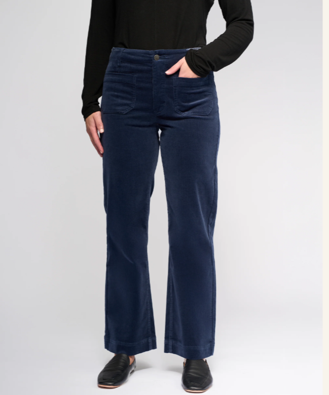 Straight Leg Ankle Cord Pant (5995AM)