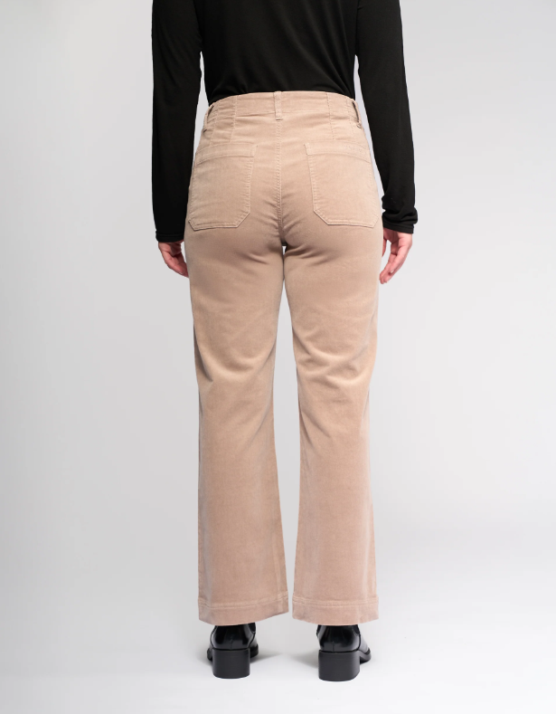 Straight Leg Ankle Cord Pant (5995AM)