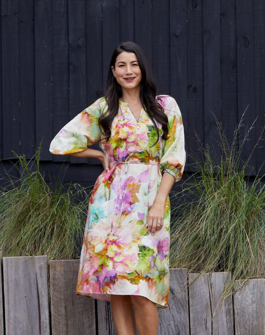 Flower Bomb Dress (606J5056A)
