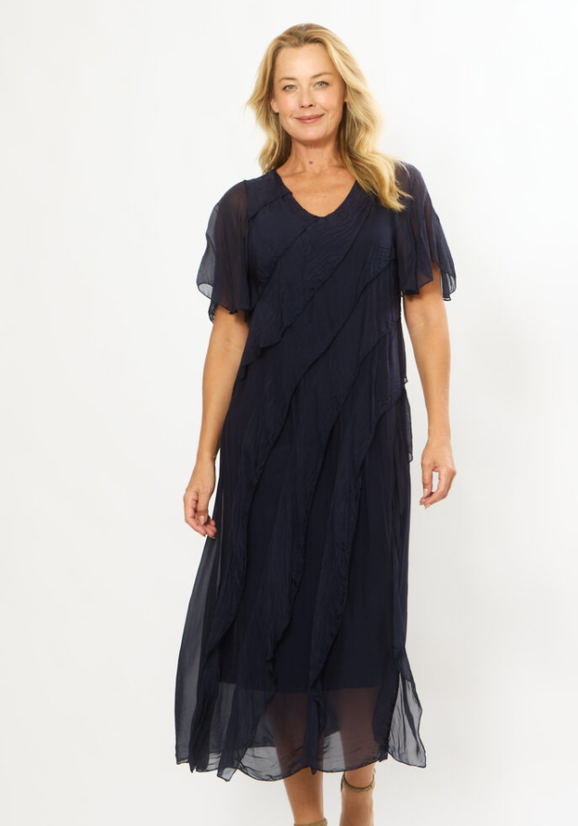 MULTI FRILL DRESS (LSD26-218)
