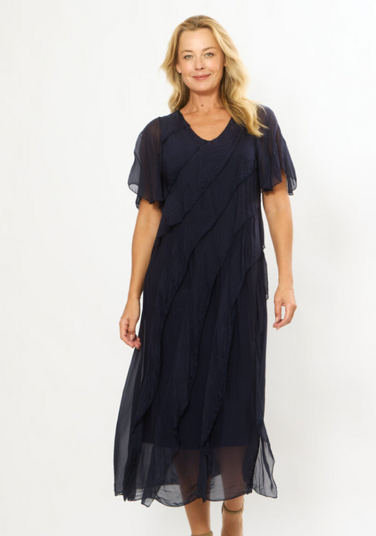 MULTI FRILL DRESS (LSD26-218)