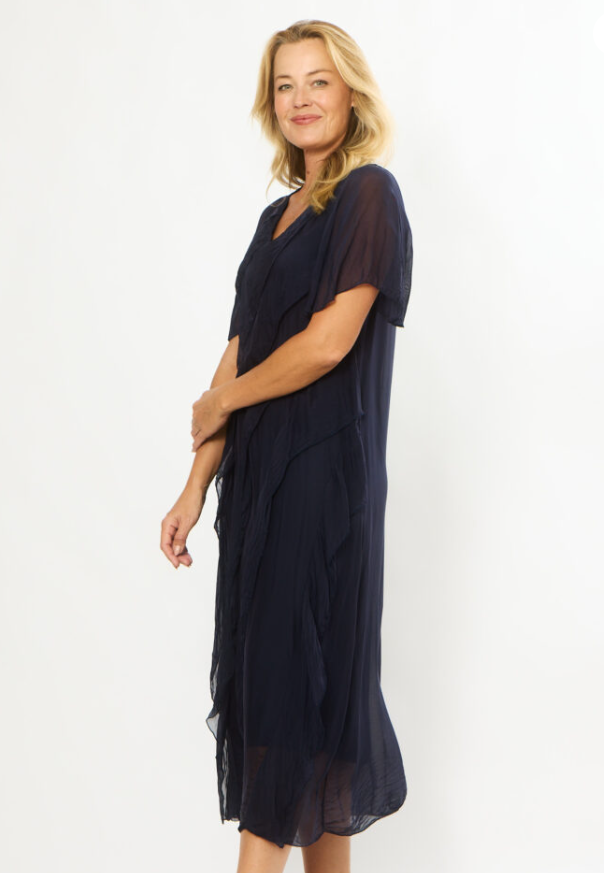 MULTI FRILL DRESS (LSD26-218)