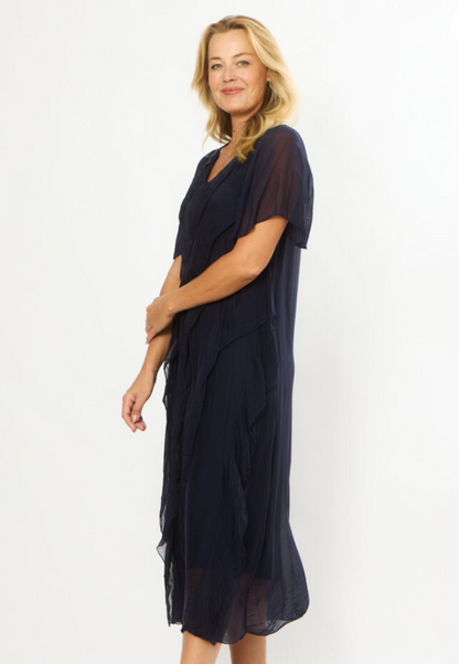 MULTI FRILL DRESS (LSD26-218)