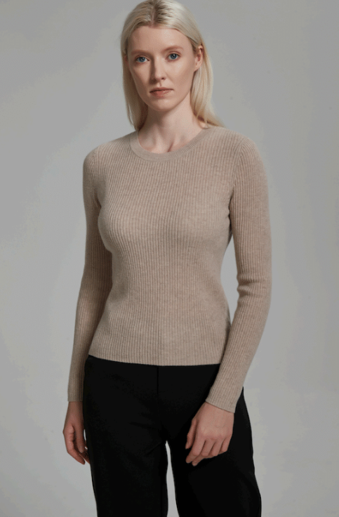 Rib Crew Top (SS1048)