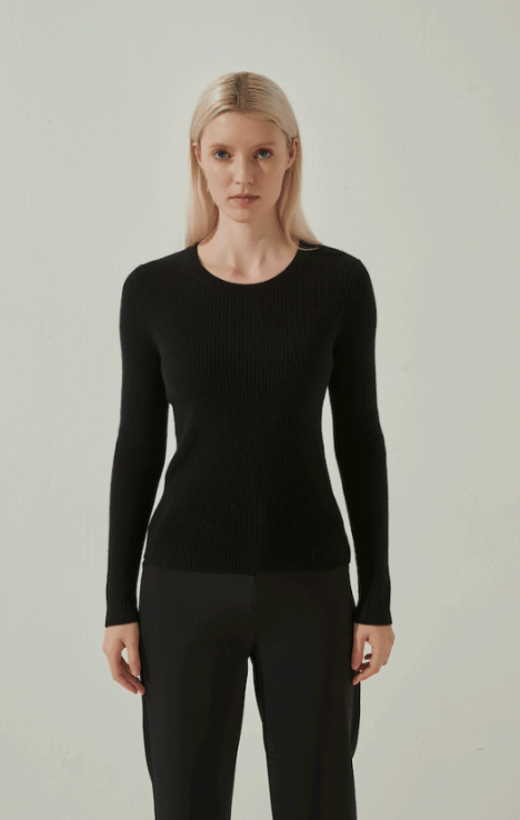 Rib Crew Top (SS1048)