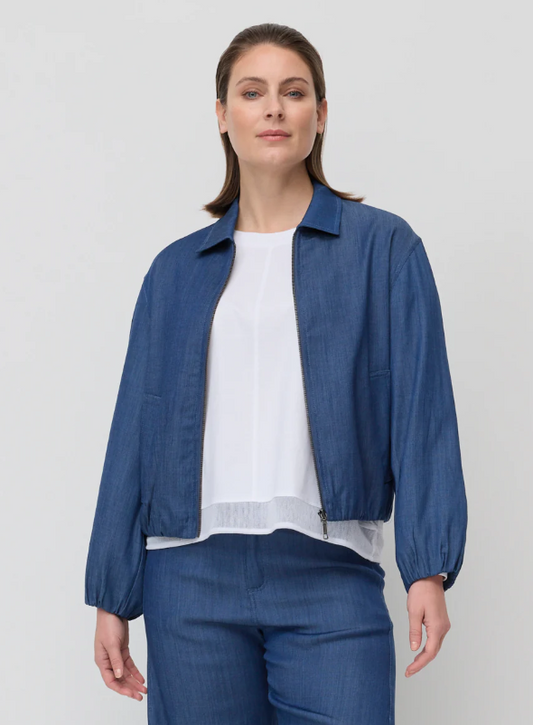 Off-Duty Denim Bomber (YTMP6119)