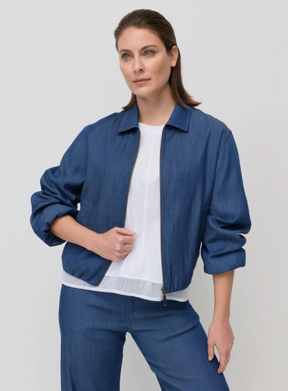 Off-Duty Denim Bomber (YTMP6119)