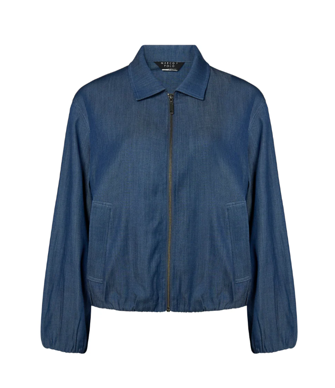 Off-Duty Denim Bomber (YTMP6119)