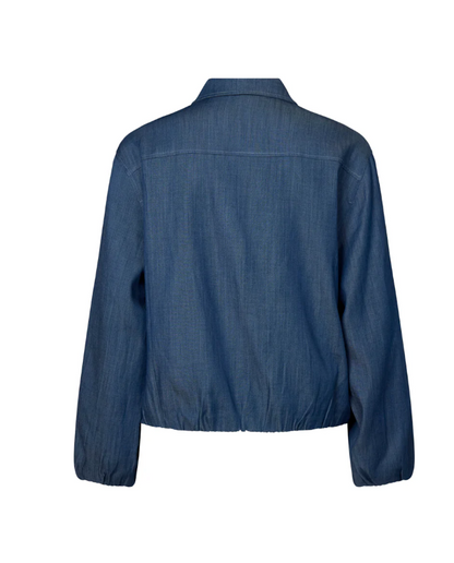 Off-Duty Denim Bomber (YTMP6119)