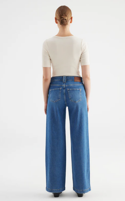 High Waist Wide Leg Jean (Lulu)