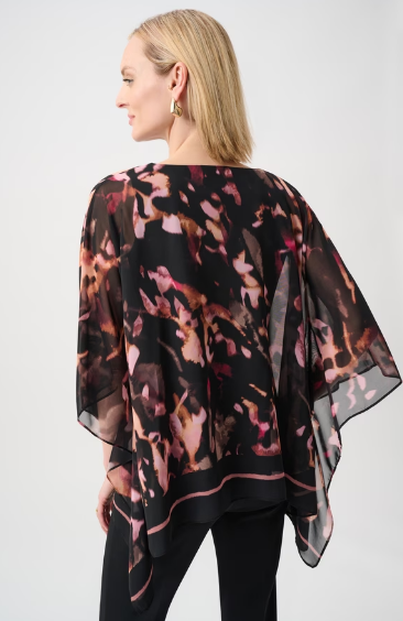 Chic Floral Kimono Pullover (263029)
