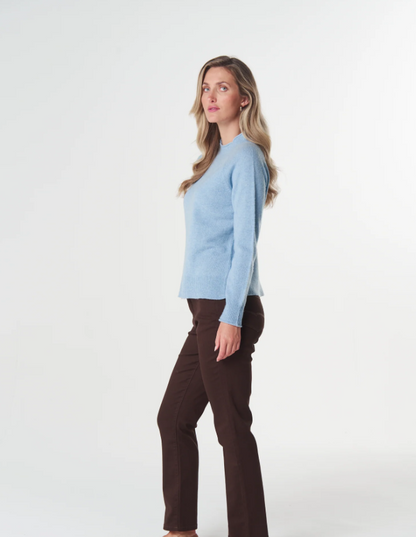 Funnel Neck Merino Jumper (8186)