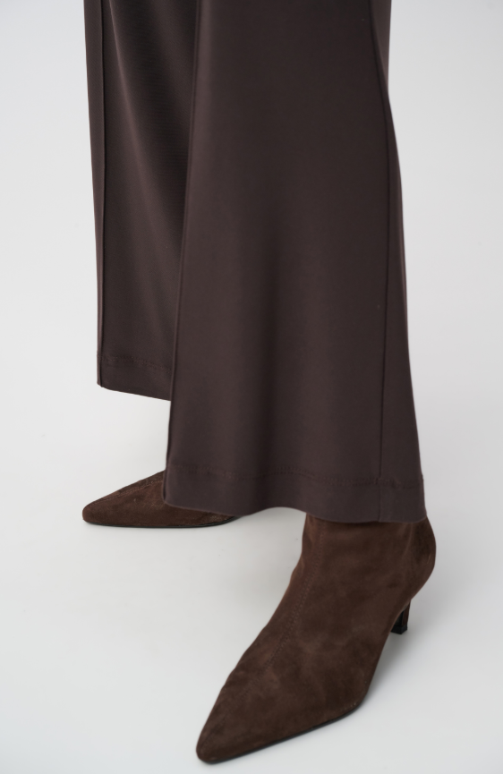 Classic Pull-On Wide Leg Pants (251017)