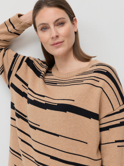 Jagged Stripe Knit (YTMP3653)