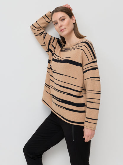 Jagged Stripe Knit (YTMP3653)
