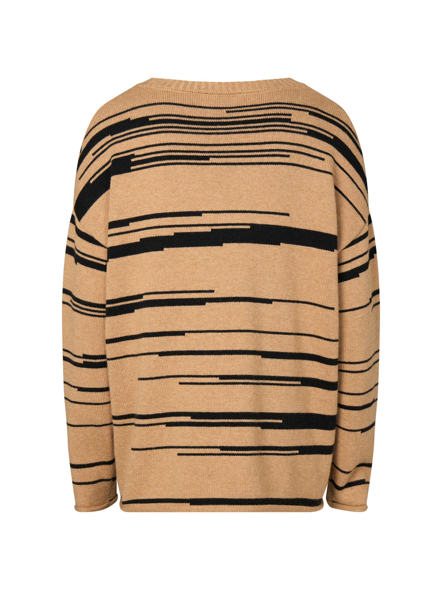 Jagged Stripe Knit (YTMP3653)