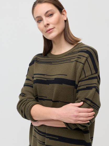 Jagged Stripe Knit (YTMP3653)