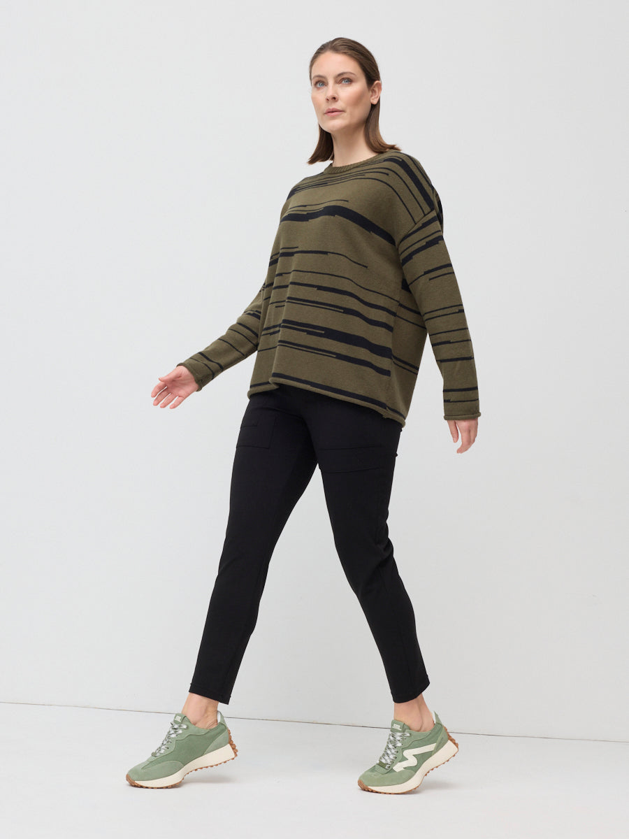 Jagged Stripe Knit (YTMP3653)