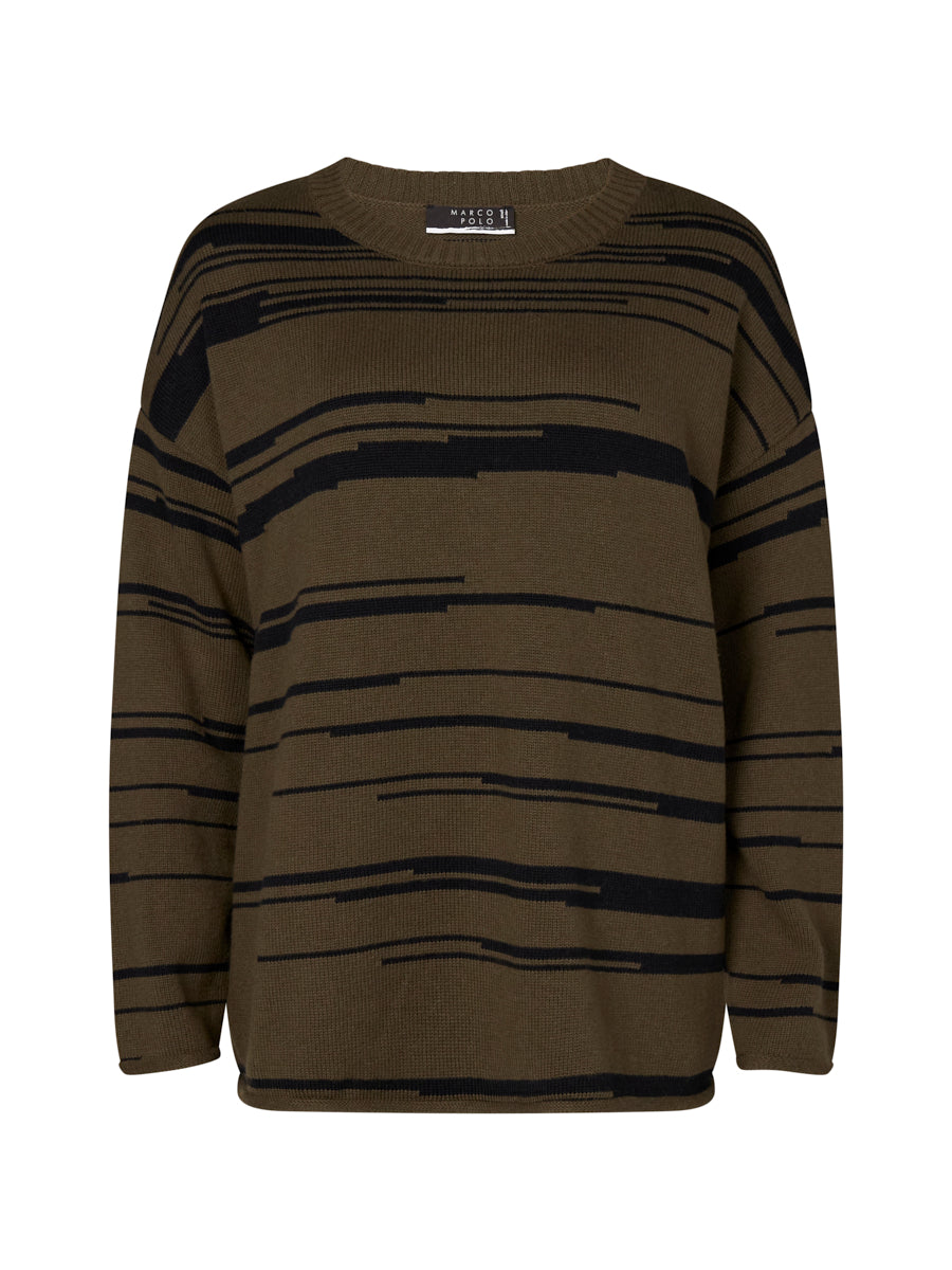 Jagged Stripe Knit (YTMP3653)