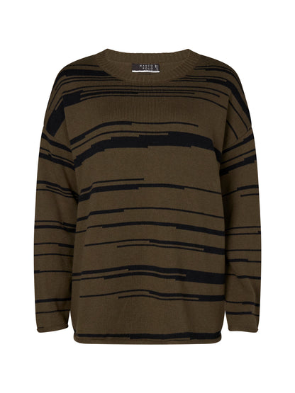 Jagged Stripe Knit (YTMP3653)