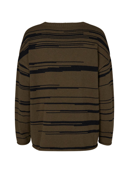 Jagged Stripe Knit (YTMP3653)