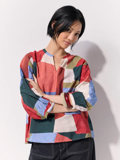Tuscan Tones Top (YTMP4748)