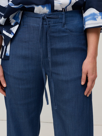 Off-Duty Denim Wide Leg Pant (YTMP8301)