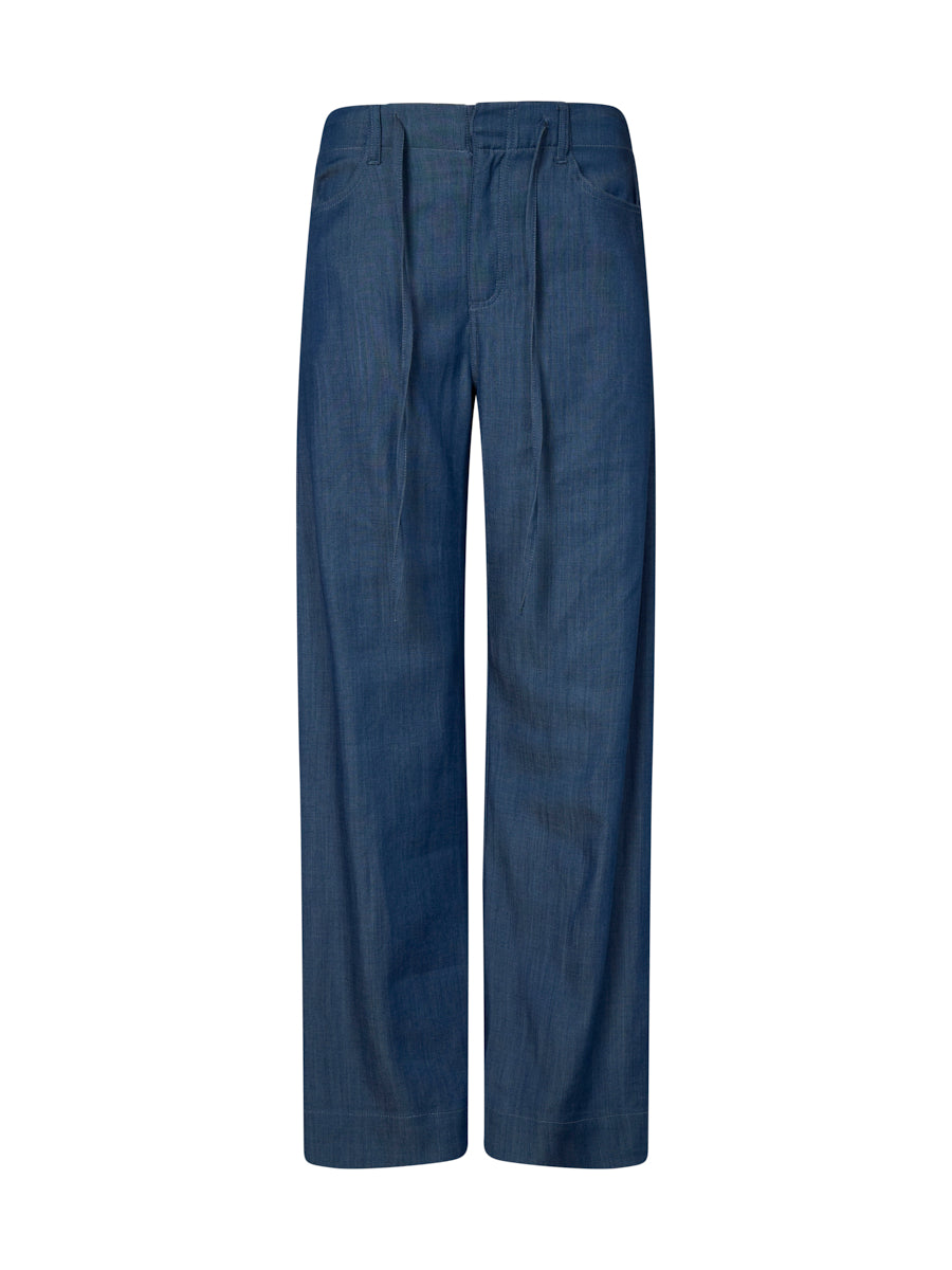 Off-Duty Denim Wide Leg Pant (YTMP8301)
