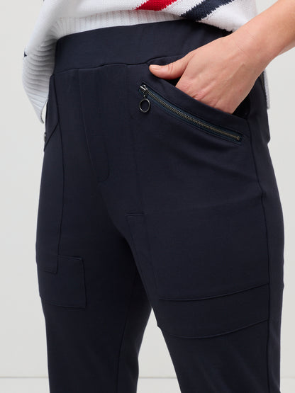 Panelled Pocket Ponte Jogger ( YTMP8302)
