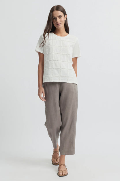 Lacet Short Sleeve Tee (YTWN3091)