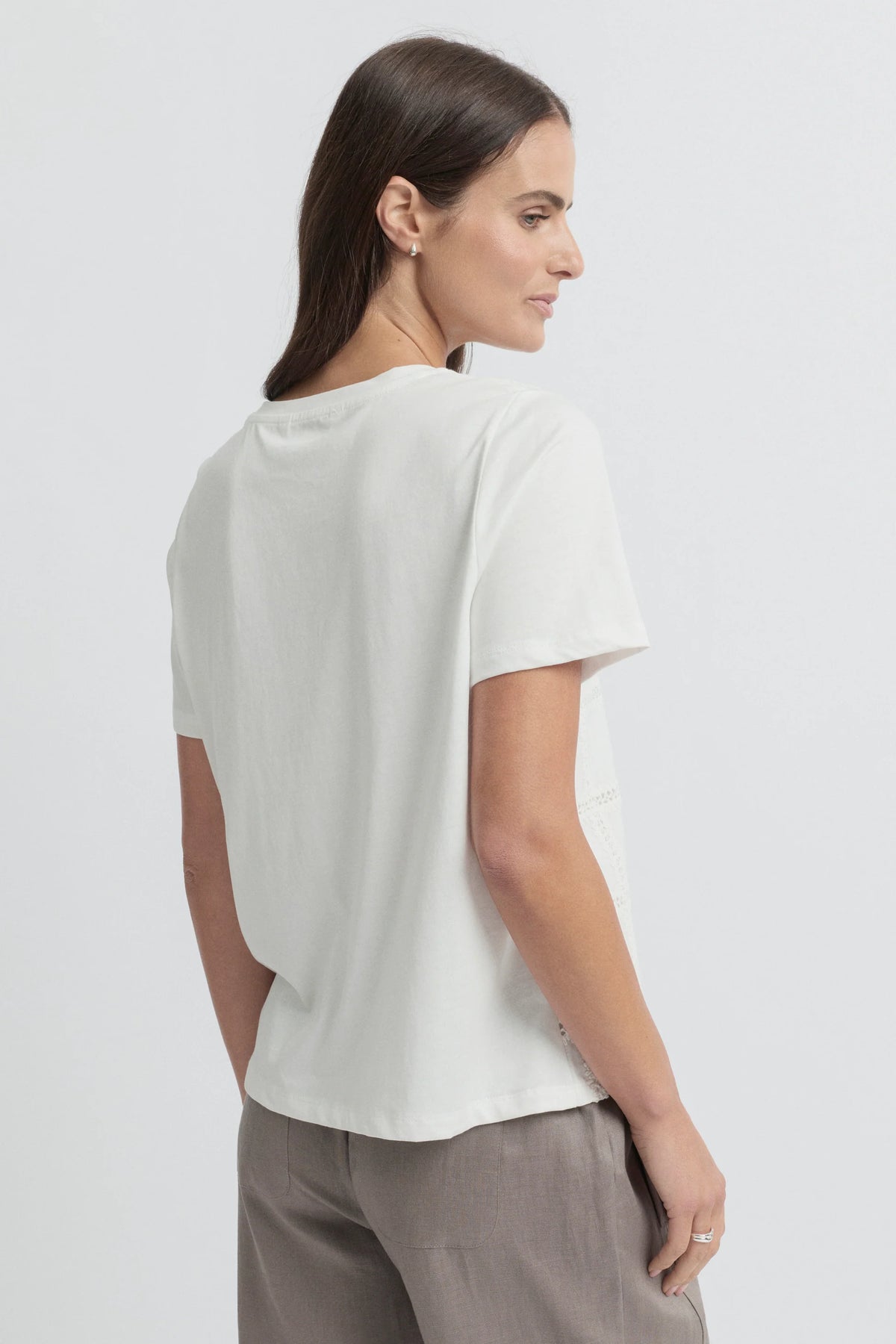Lacet Short Sleeve Tee (YTWN3091)