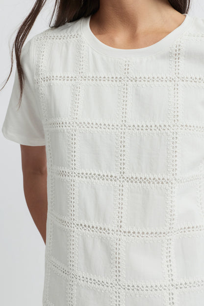 Lacet Short Sleeve Tee (YTWN3091)