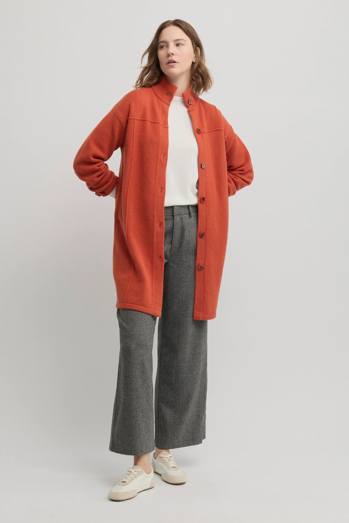 Force Knit Coat (YTWN6306)