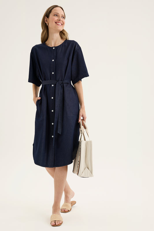 Vernal Denim Dress (YTWN9616)