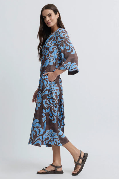 Elegance 3/4 Sleeve Dress (YTWN9683)