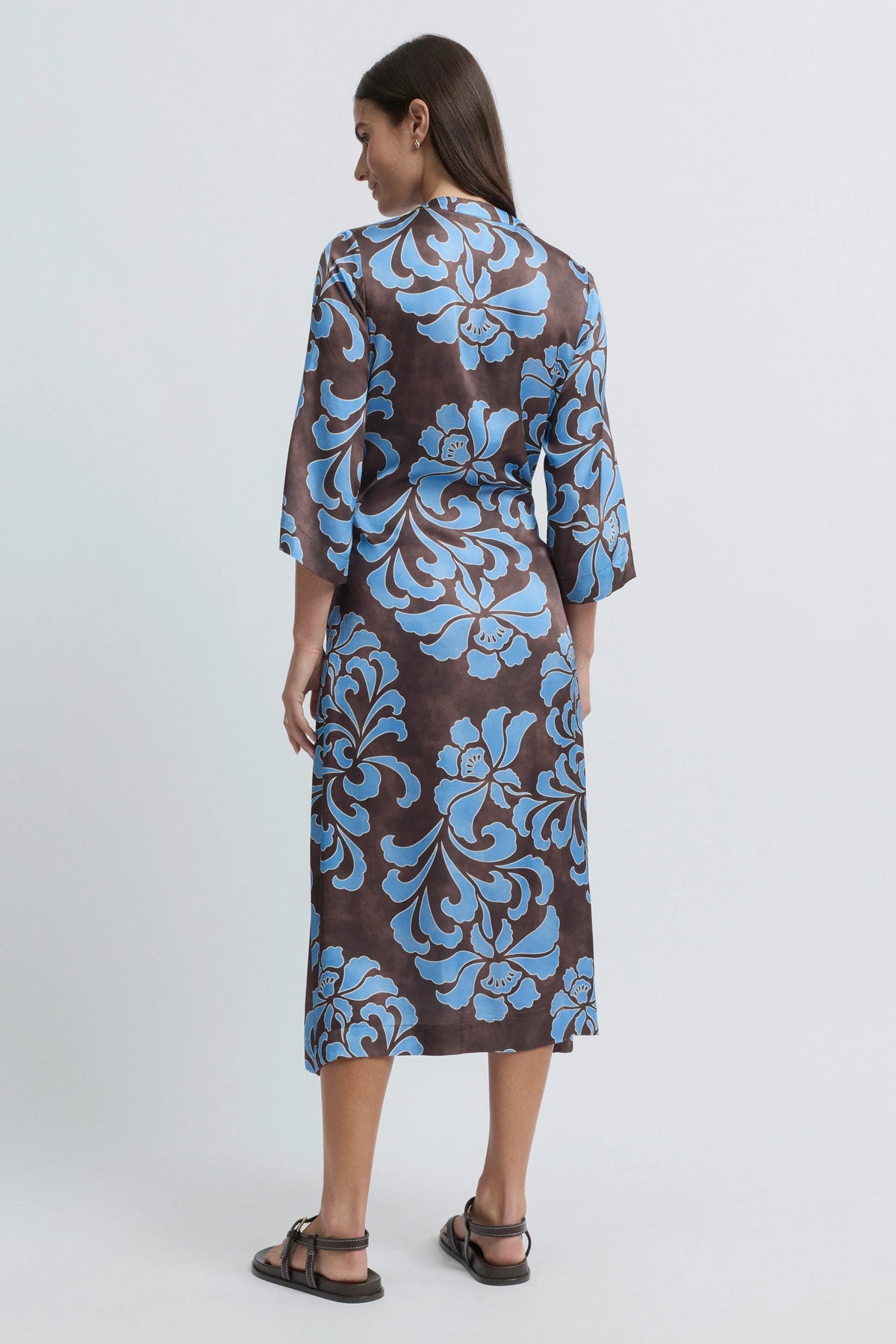 Elegance 3/4 Sleeve Dress (YTWN9683)
