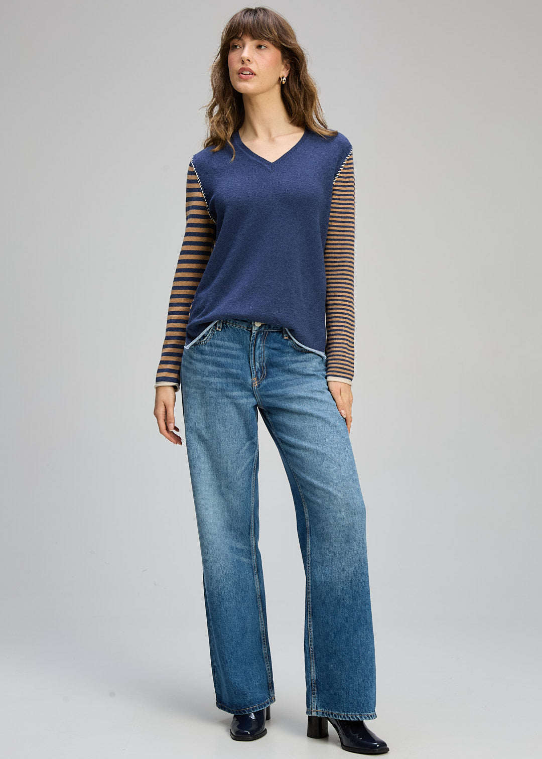 Varied Stripe Jumper (ZP8134)